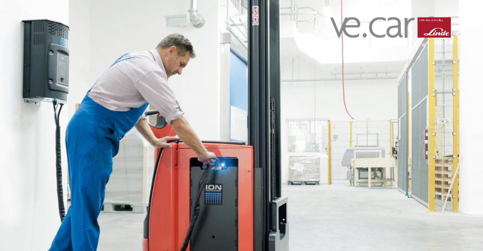 batterie agli ioni di litio Linde Li-ION